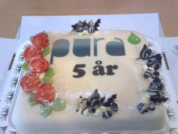 PURA 5 år - kake 20130503